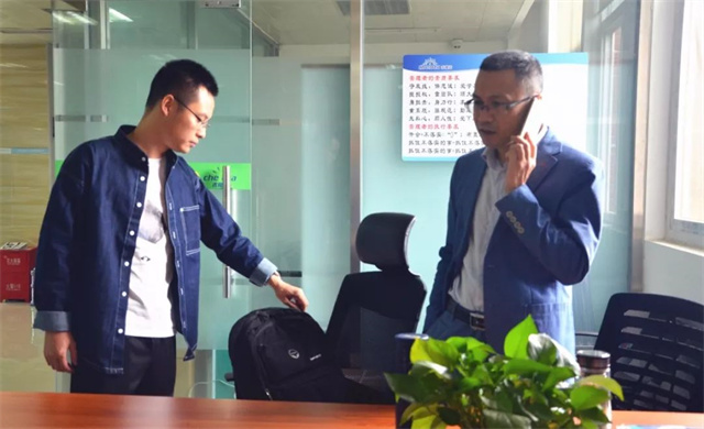 esball世博官网销售人员的一天