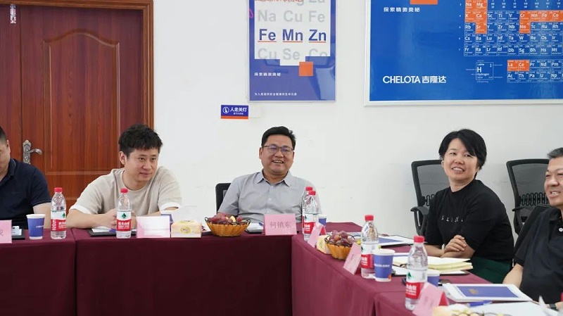 esball世博官网集团&长沙市饲料商会“交流座谈会”
